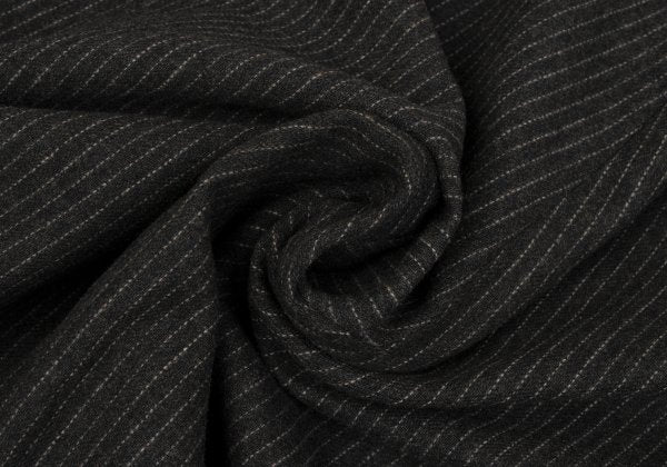 Versace Istante Wool Pinstripe Two-Tuck Pants Size 50