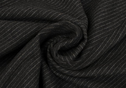 Versace Istante Wool Pinstripe Two-Tuck Pants Size 50