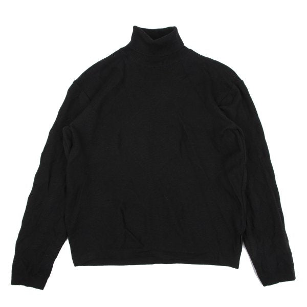 VERSACE CLASSIC V2 Diamond Jacquard Knit Black Size L