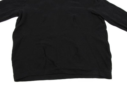 VERSACE CLASSIC V2 Diamond Jacquard Knit Black Size L