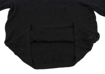 VERSACE CLASSIC V2 Diamond Jacquard Knit Black Size L
