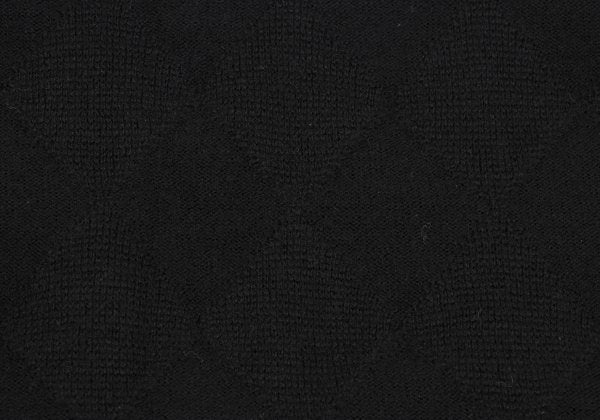 VERSACE CLASSIC V2 Diamond Jacquard Knit Black Size L