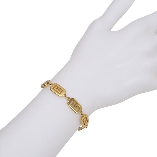 GIVENCHY Logo Chain Bracelet Gold