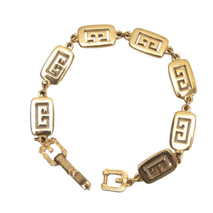 GIVENCHY Logo Chain Bracelet Gold