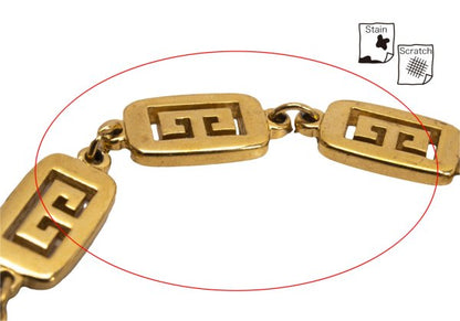 GIVENCHY Logo Chain Bracelet Gold