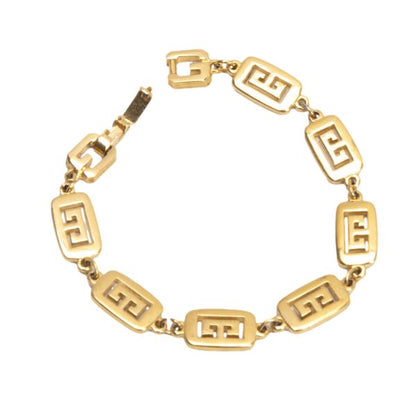 GIVENCHY Logo Chain Bracelet Gold