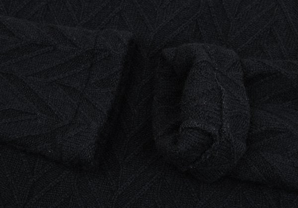 COMME des GARCONS Wool Blend Design Sweater Black Size M