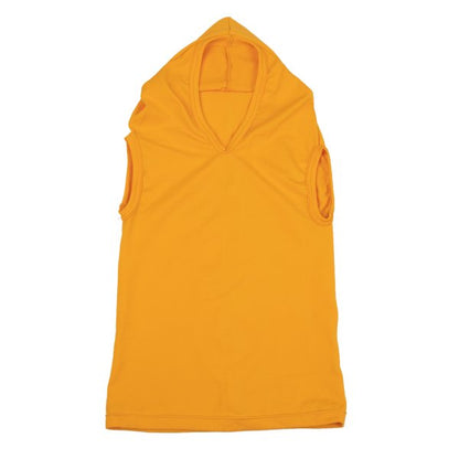 COMME des GARCONS Hooded Flat Design Tank Top Yellow Size S