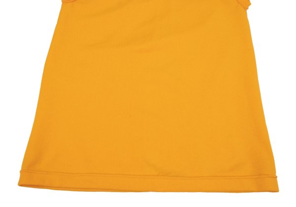 COMME des GARCONS Hooded Flat Design Tank Top Yellow Size S