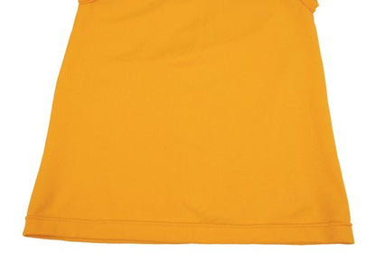COMME des GARCONS Hooded Flat Design Tank Top Yellow Size S