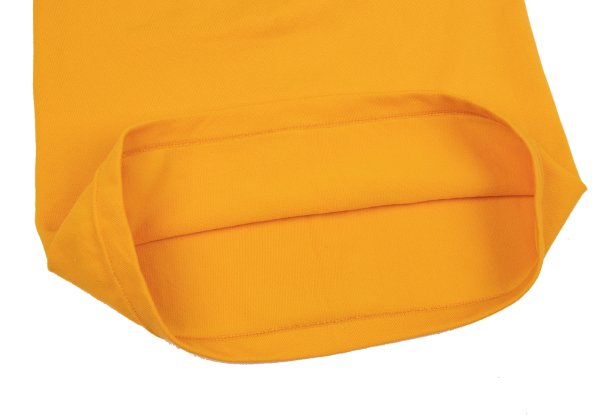COMME des GARCONS Hooded Flat Design Tank Top Yellow Size S