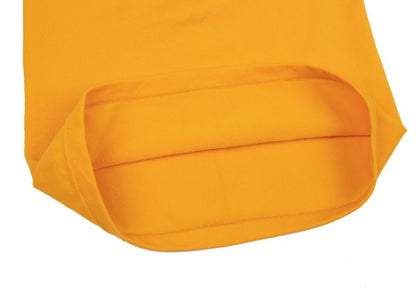 COMME des GARCONS Hooded Flat Design Tank Top Yellow Size S