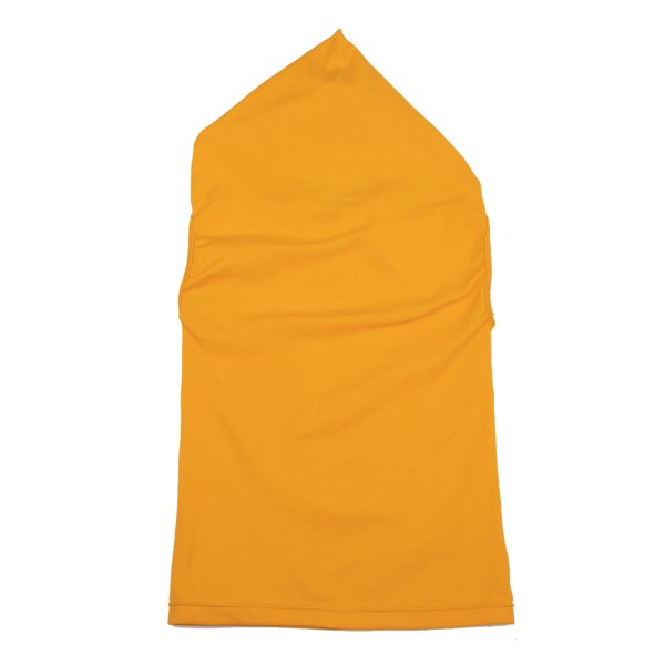 COMME des GARCONS Hooded Flat Design Tank Top Yellow Size S