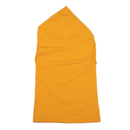 COMME des GARCONS Hooded Flat Design Tank Top Yellow Size S
