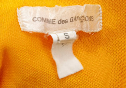 COMME des GARCONS Hooded Flat Design Tank Top Yellow Size S