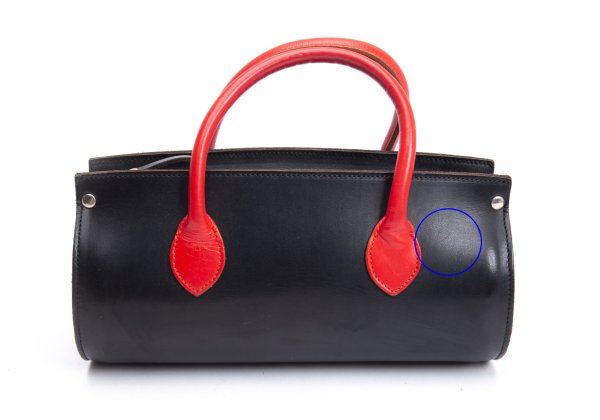 COMME des GARCONS Color Handle Bag Black
