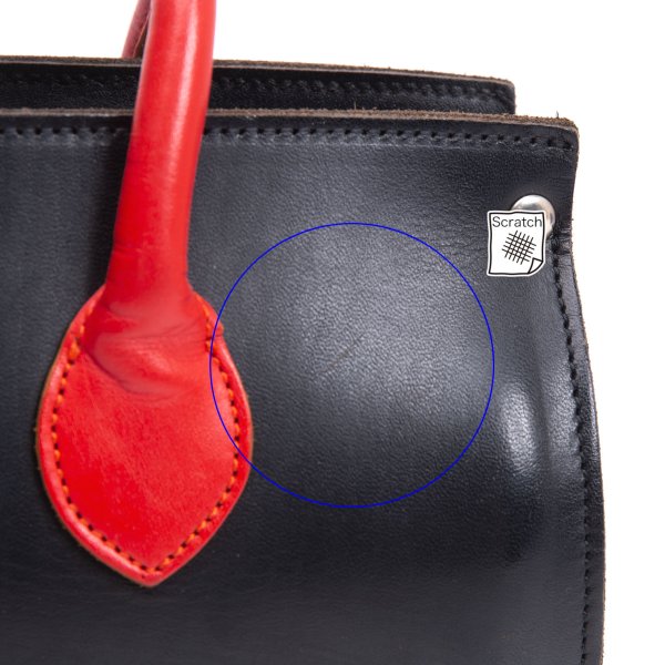 COMME des GARCONS Color Handle Bag Black