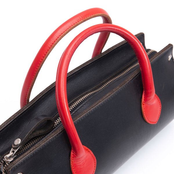 COMME des GARCONS Color Handle Bag Black