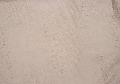 Plantation Garment Dyed Cotton Pleated Skirt Beige Size L