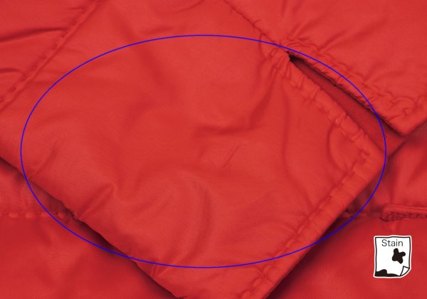 ISSEY MIYAKE HaaT Nylon China Button Jacket Red Size 2