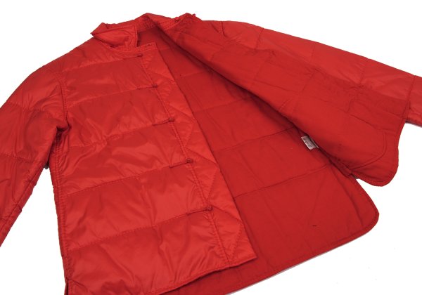 ISSEY MIYAKE HaaT Nylon China Button Jacket Red Size 2