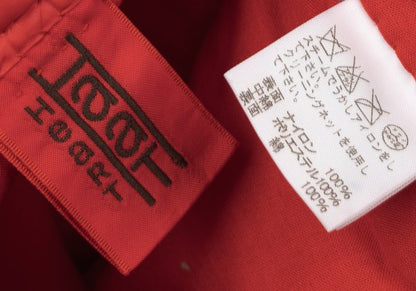 ISSEY MIYAKE HaaT Nylon China Button Jacket Red Size 2