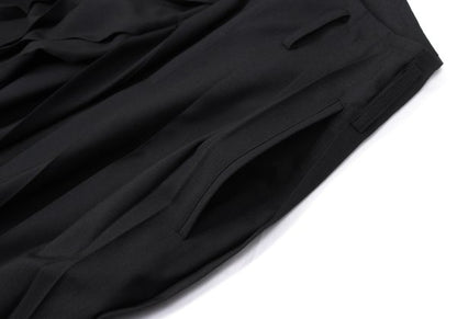 LIMI feu 25AW Wool Blend Pleated Wide Pants Black Size 2