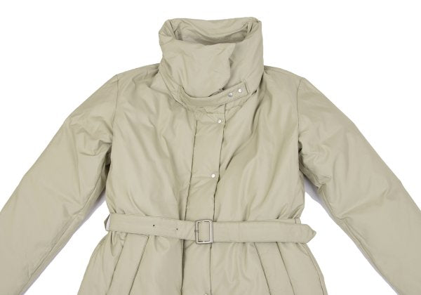 PLEATS PLEASE Poly-blend Belt Design Jacket Beige Size 3