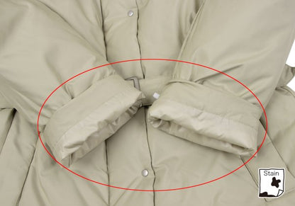 PLEATS PLEASE Poly-blend Belt Design Jacket Beige Size 3