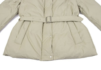 PLEATS PLEASE Poly-blend Belt Design Jacket Beige Size 3