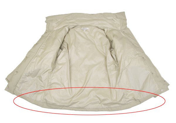 PLEATS PLEASE Poly-blend Belt Design Jacket Beige Size 3