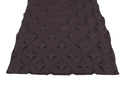 ISSEY MIYAKE 3D Star Design Polyester Skirt Brown Size 2