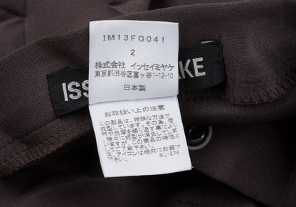 ISSEY MIYAKE 3D Star Design Polyester Skirt Brown Size 2