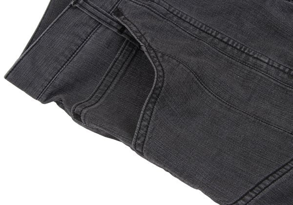ISSEY MIYAKE HaaT Glitter Eyelet Flare Pants Gray Size 2