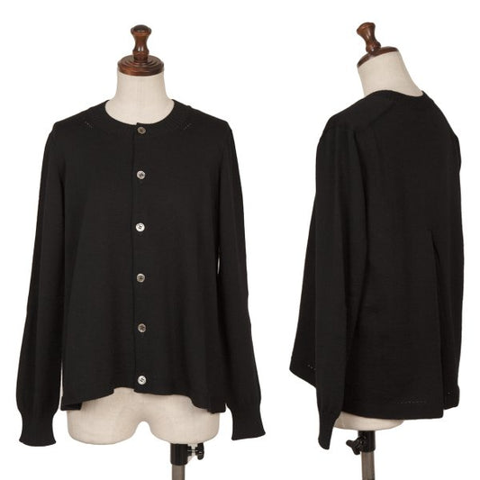 tricot COMME des GARCONS Back Tuck Wool Knit Cardigan Size M