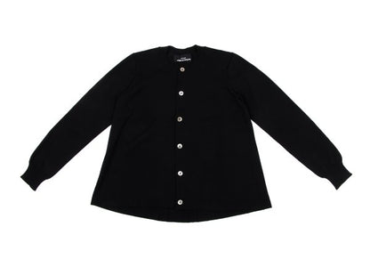 tricot COMME des GARCONS Back Tuck Wool Knit Cardigan Size M