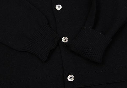 tricot COMME des GARCONS Back Tuck Wool Knit Cardigan Size M