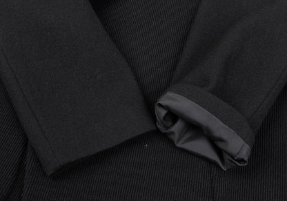 COMME des GARCONS Ribbed Wool Jacket Black Size M