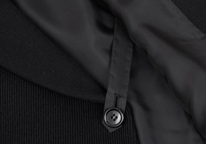 COMME des GARCONS Ribbed Wool Jacket Black Size M