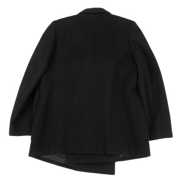 COMME des GARCONS Ribbed Wool Jacket Black Size M