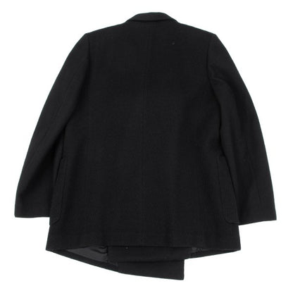 COMME des GARCONS Ribbed Wool Jacket Black Size M