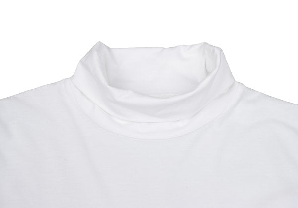 Y's Cotton Basic Turtleneck Long Sleeve Shirt White Size 2