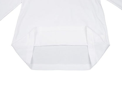 Y's Cotton Basic Turtleneck Long Sleeve Shirt White Size 2
