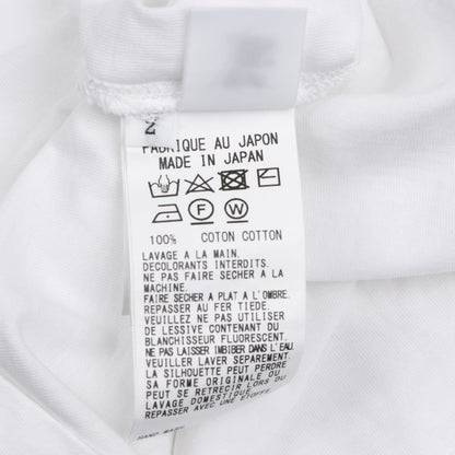 Y's Cotton Basic Turtleneck Long Sleeve Shirt White Size 2