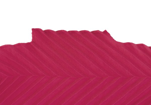 ISSEY MIYAKE me 25AW Zigzag Pleated High Blouse Pink Size F
