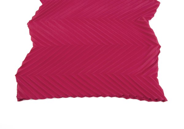 ISSEY MIYAKE me 25AW Zigzag Pleated High Blouse Pink Size F
