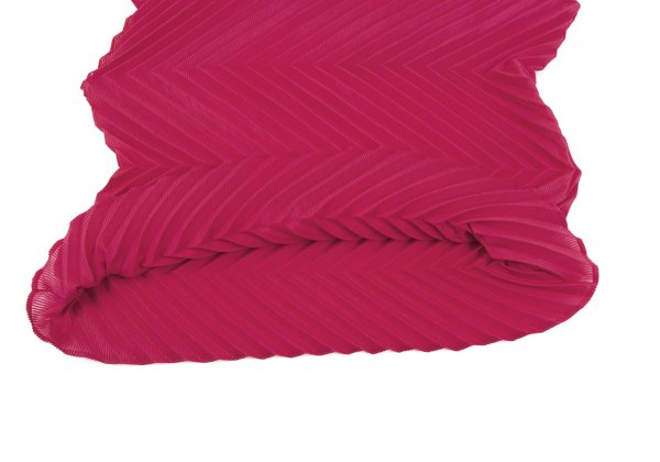 ISSEY MIYAKE me 25AW Zigzag Pleated High Blouse Pink Size F