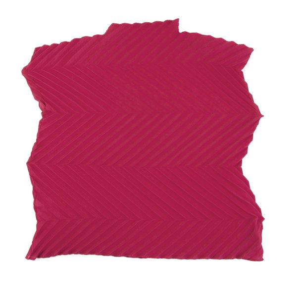 ISSEY MIYAKE me 25AW Zigzag Pleated High Blouse Pink Size F