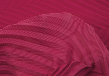 ISSEY MIYAKE me 25AW Zigzag Pleated High Blouse Pink Size F