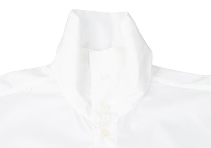 ISSEY MIYAKE 24AW Cotton Nylon Stretch Shirt White Size 2